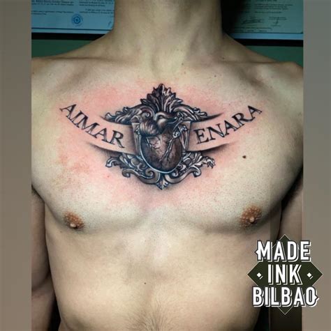 tatuajes en el pecho nombres|180 Tatuajes en el PECHO que te dejarán sin habla